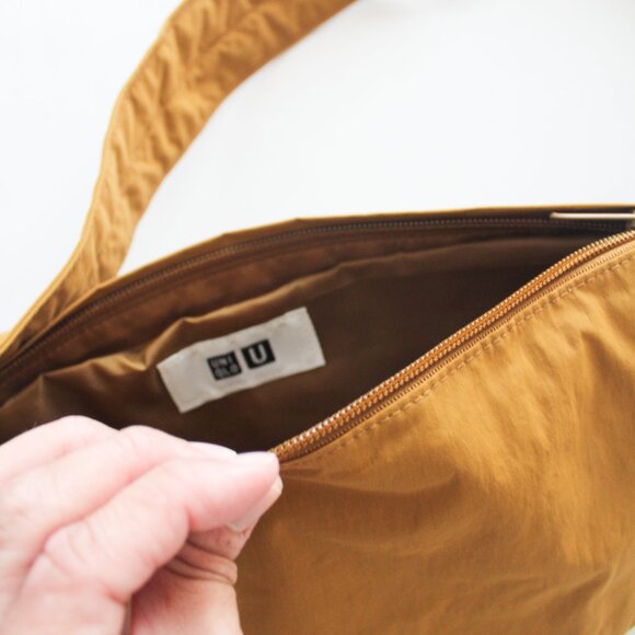 Uniqlo Crossbody Bag in 49 Mustard Color - sold out design - Picture 3 of 5